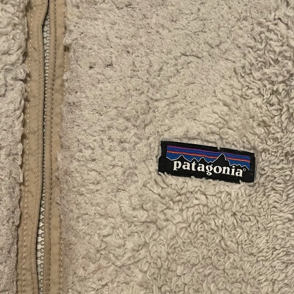 Patagonia Shearling Teddy Mock Neck Zip Front Jacket Size M - Picture 3 of 7